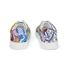 Men’s lace-up canvas shoes