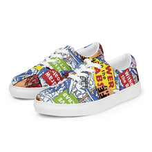 Men’s lace-up canvas shoes