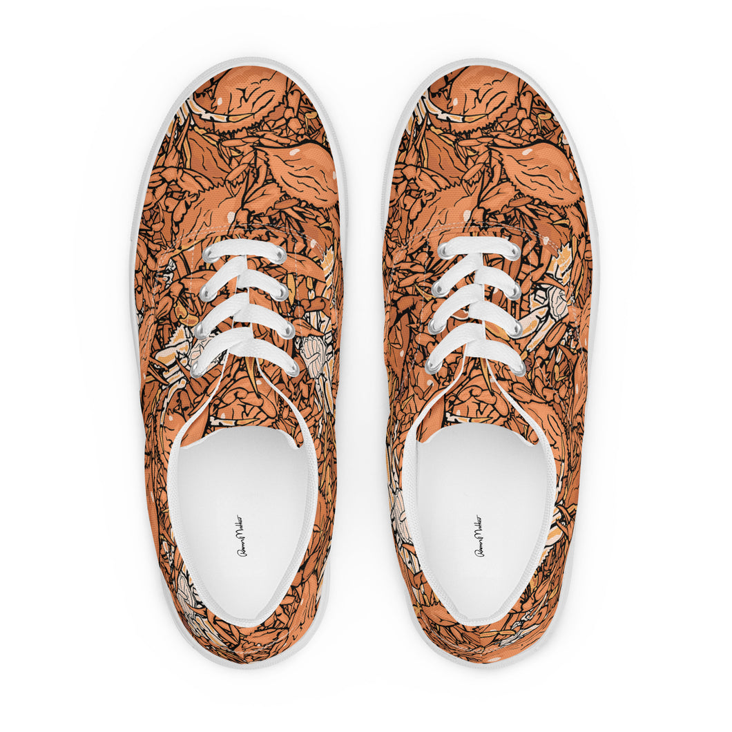 Women’s lace-up canvas