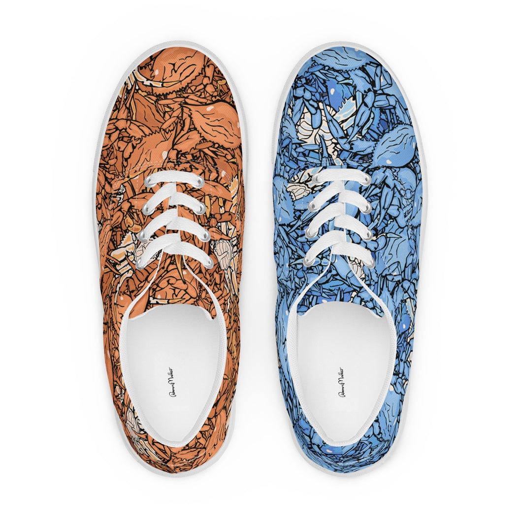 Women’s lace-up canvas
