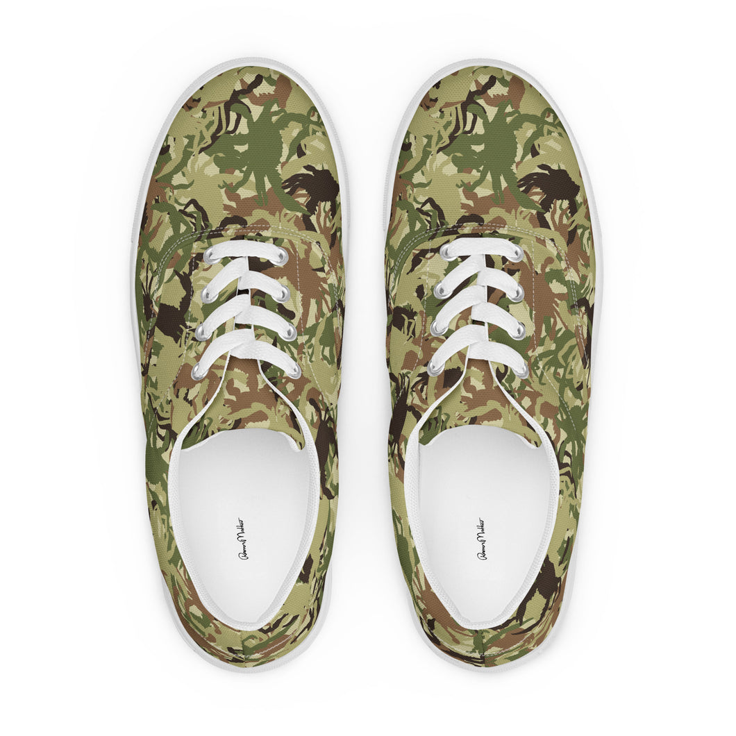 Women’s lace-up canvas