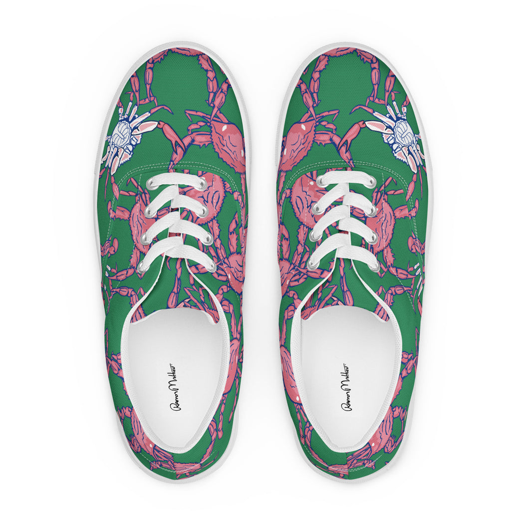 Women’s lace-up canvas