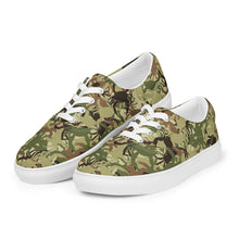 Women’s lace-up canvas