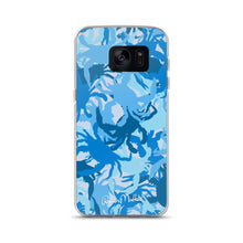 Blue Crab Camo Samsung Case