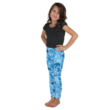 Kid's Blue Crab Camo Leggings