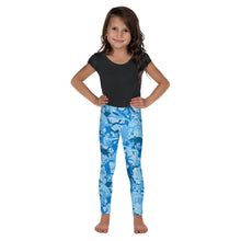 Kid's Blue Crab Camo Leggings