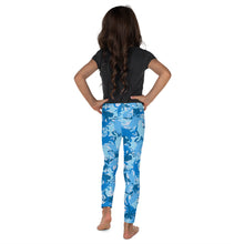 Kid's Blue Crab Camo Leggings