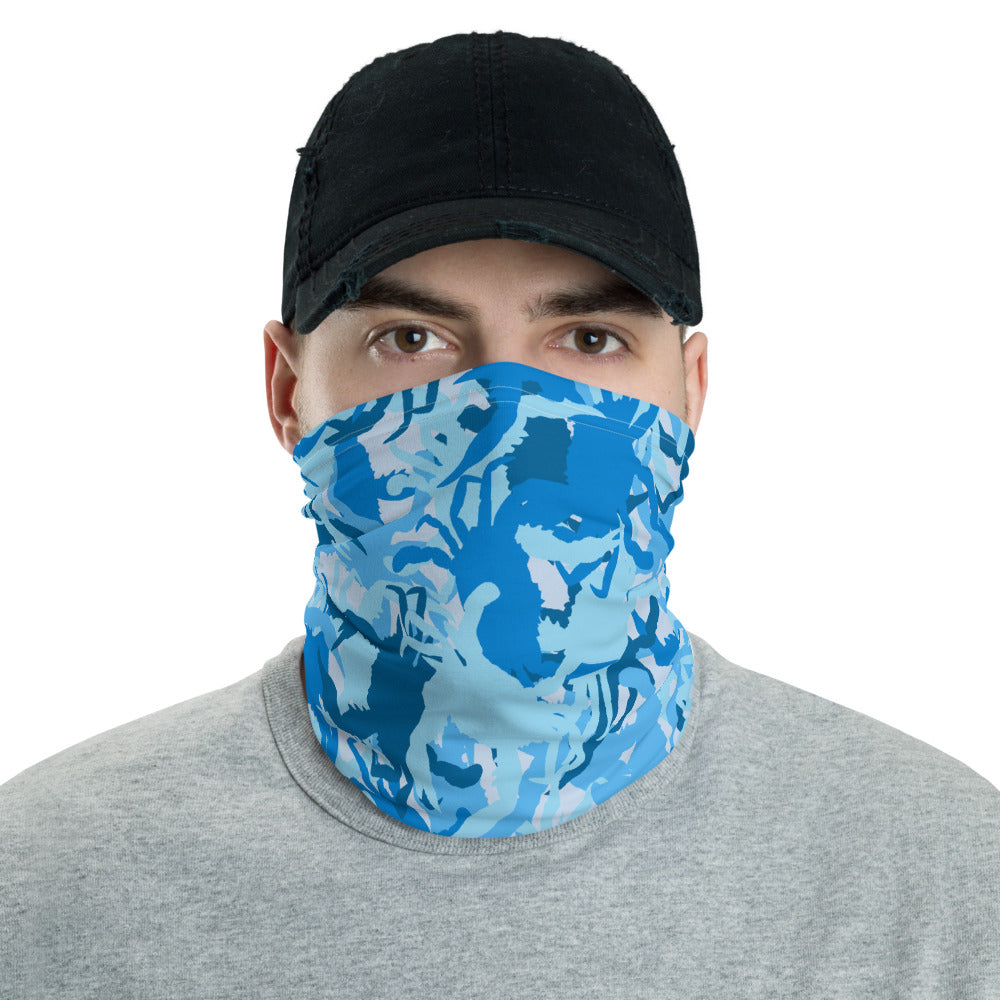 Blue Crab Camo Neck Gaiter