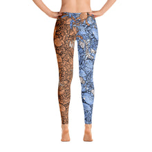 Live and Steamed Crab Leggings