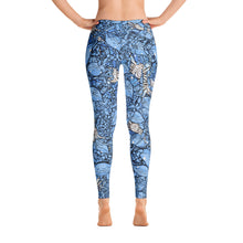 Live Crab Leggings in Blue