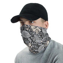 Grey Crab Neck Gaiter