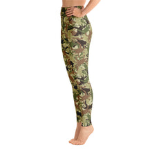 Green Crab Camo Yoga Leggings