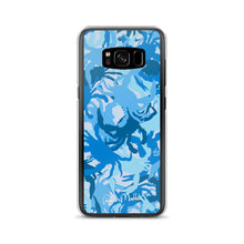 Blue Crab Camo Samsung Case