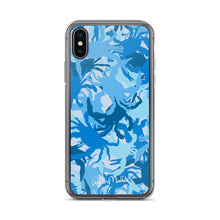 Blue Crab Camo iPhone Case