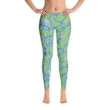 Bushel of Crabs Leggings in Green