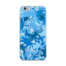 Blue Crab Camo iPhone Case