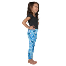 Kid's Blue Crab Camo Leggings