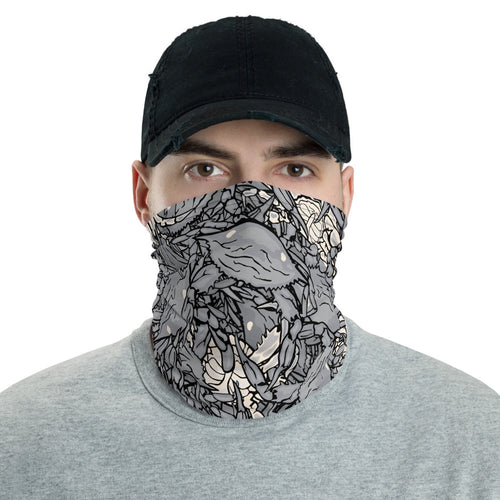 Grey Crab Neck Gaiter