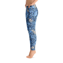 Live Crab Leggings in Blue