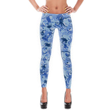 Blue Crab Camo Leggings