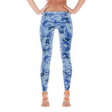 Blue Crab Camo Leggings