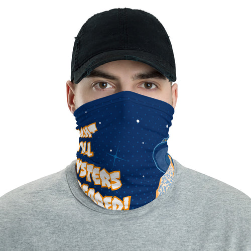 Alien Oyster Abduction Neck Gaiter