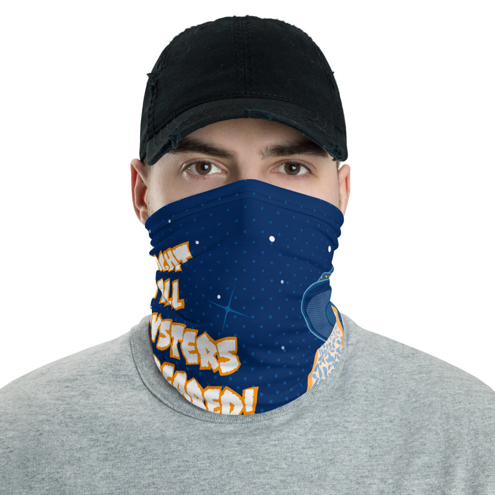 Alien Oyster Abduction Neck Gaiter