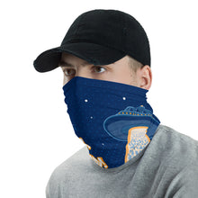 Alien Oyster Abduction Neck Gaiter