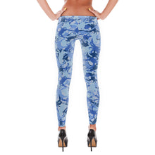 Blue Crab Camo Leggings