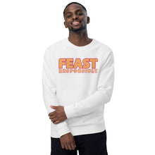 Feast Responsibly Unisex organic raglan sweatshirt