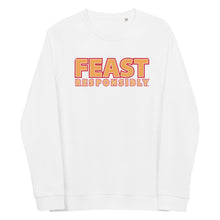 Feast Responsibly Unisex organic raglan sweatshirt