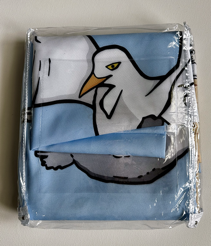 Bay Gulls Shower Curtain