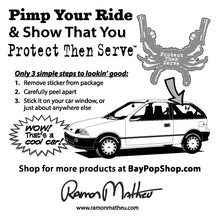 Protect Then Serve Sticker