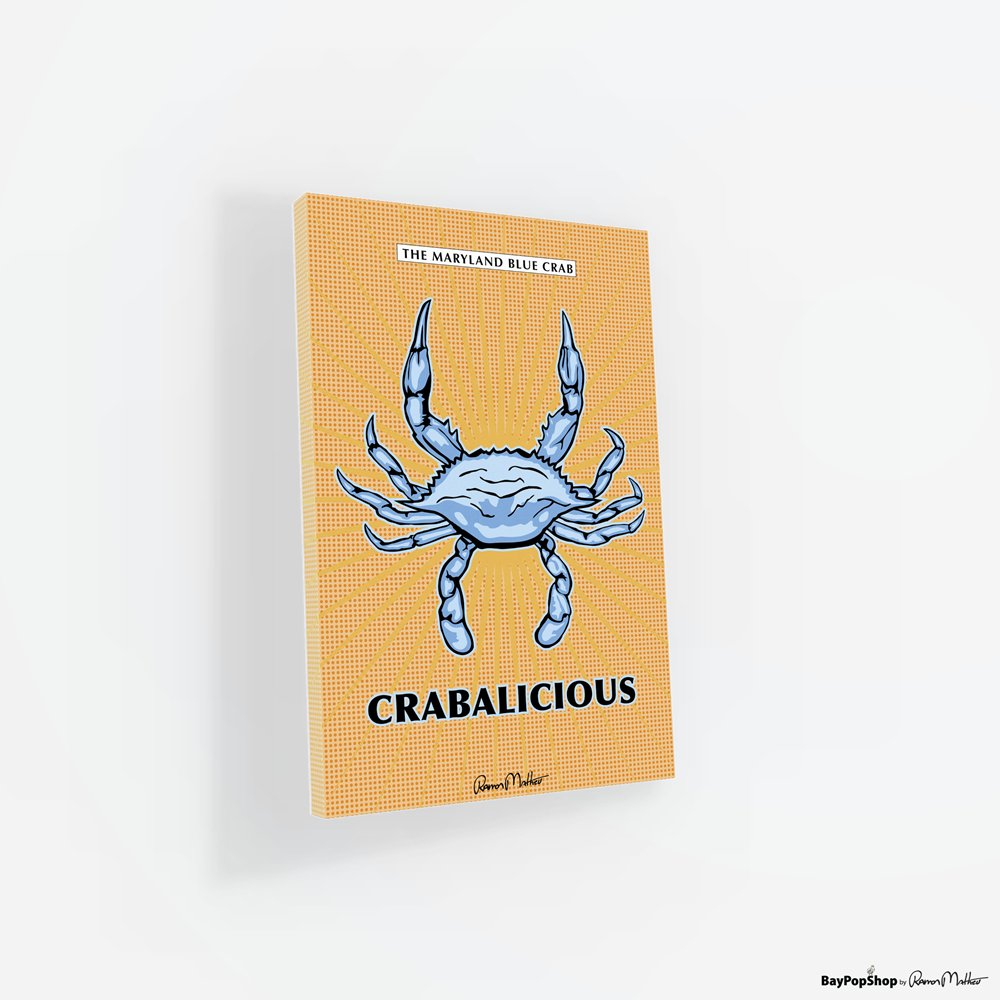 "Crabalicious" Open Edition Art Print by Ramon Matheu