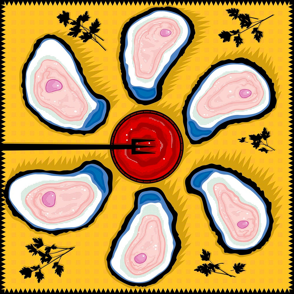 "Awe Shucked" Limited Edition Art Print by Ramon Matheu