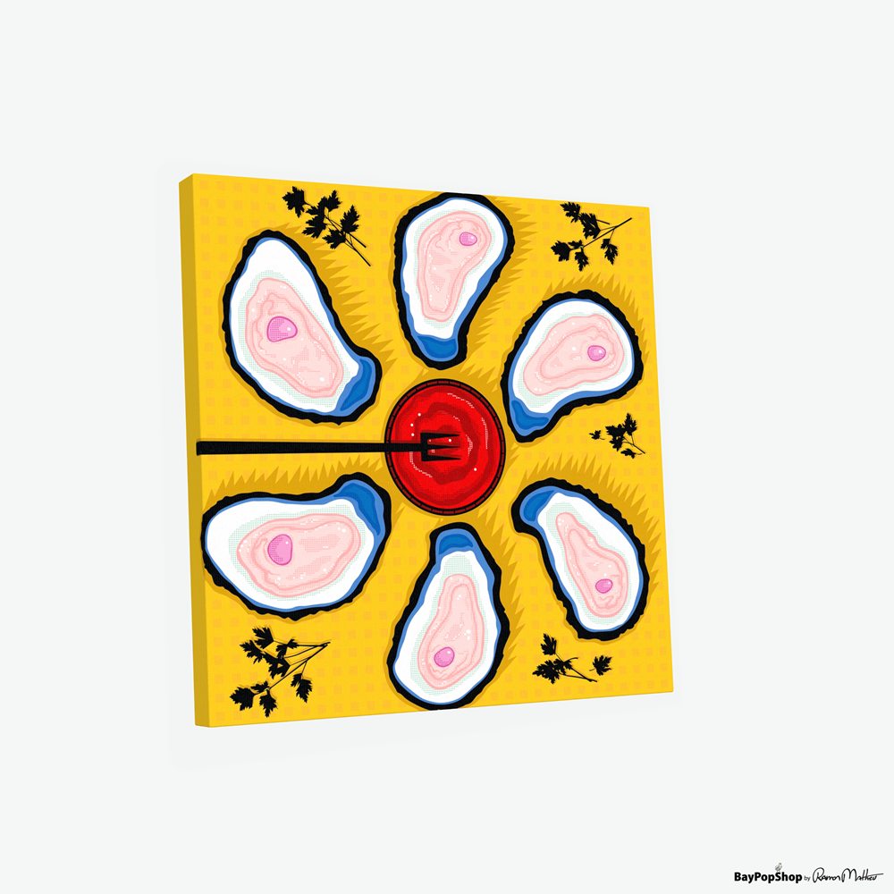 "Awe Shucked" Limited Edition Art Print by Ramon Matheu