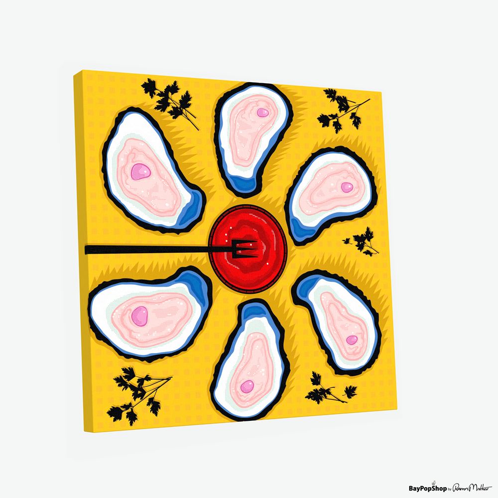 "Awe Shucked" Limited Edition Art Print by Ramon Matheu