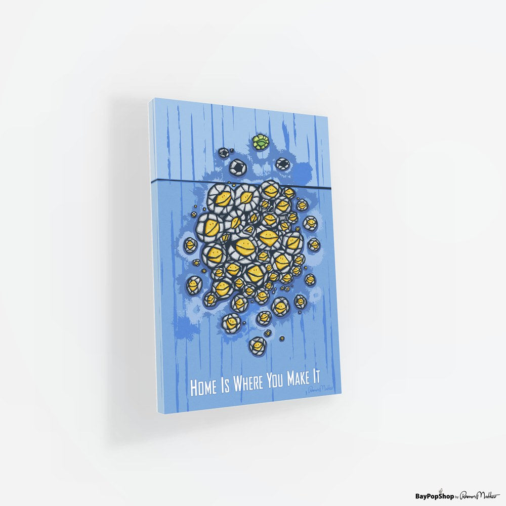 "Home Is Where You Make It" Open Edition Art Print by Ramon Matheu