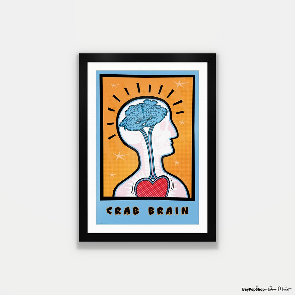 "Crab Brain" Open Edition Art Print by Ramon Matheu