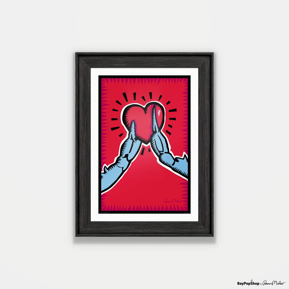 "Care For Crabs" Open Edition Art Print by Ramon Matheu