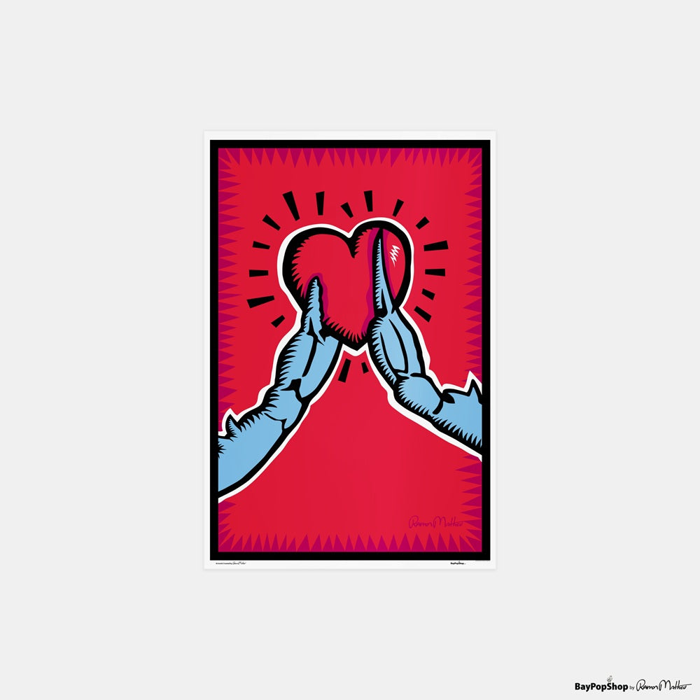 "Care For Crabs" Open Edition Art Print by Ramon Matheu