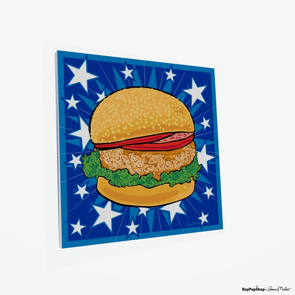 "Ultimate Crabcake" Open Edition Art Print by Ramon Matheu