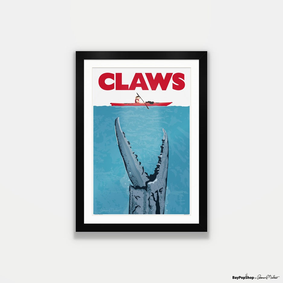 "Claws (Crab)" Open Edition Art Print by Ramon Matheu