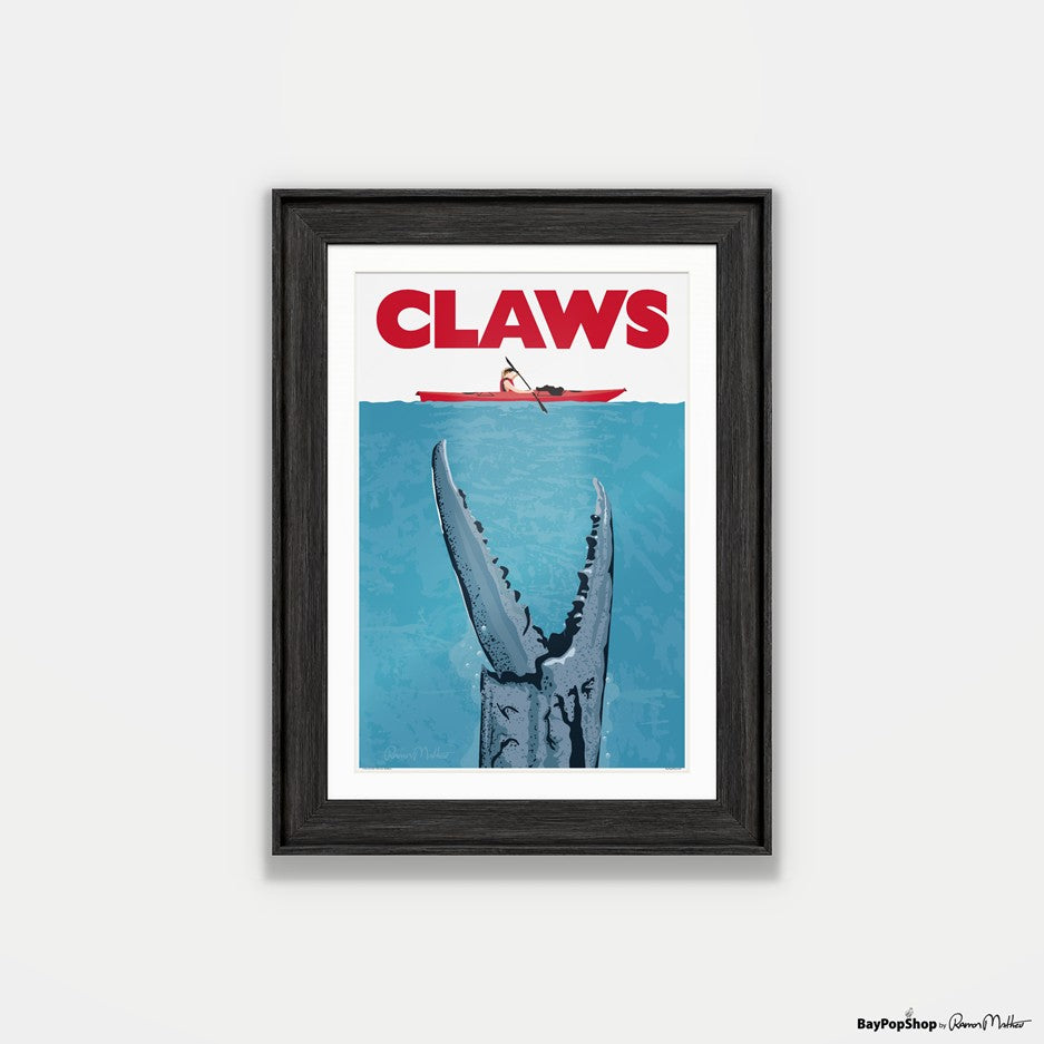 "Claws (Crab)" Open Edition Art Print by Ramon Matheu
