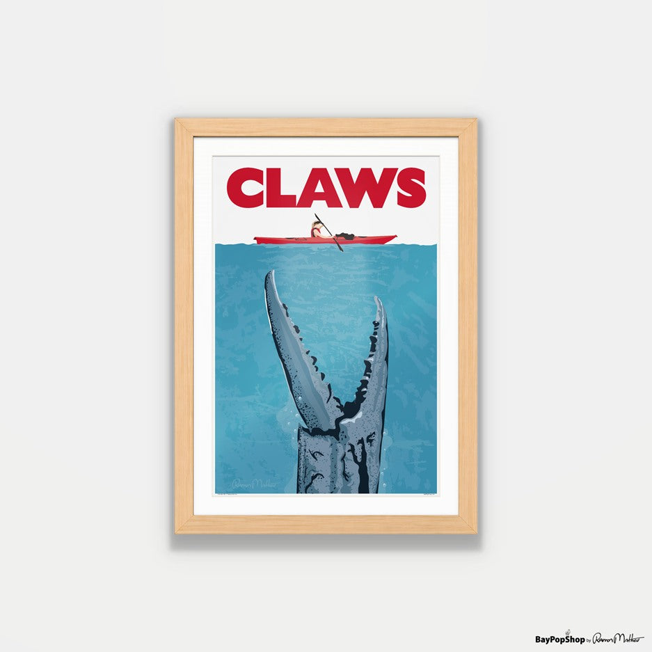 "Claws (Crab)" Open Edition Art Print by Ramon Matheu