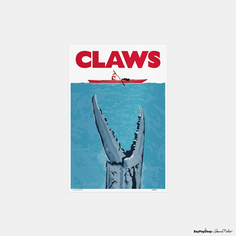"Claws (Crab)" Open Edition Art Print by Ramon Matheu