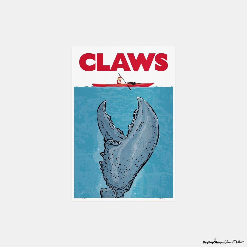 "Claws (Lobster)" Open Edition Art Print by Ramon Matheu