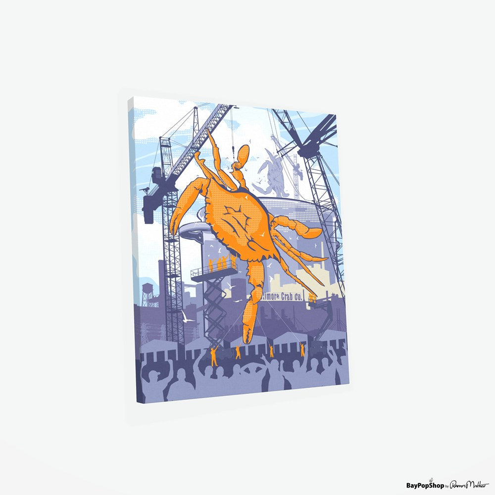 "Colossal Crab" Limited Edition Art Print by Ramon Matheu