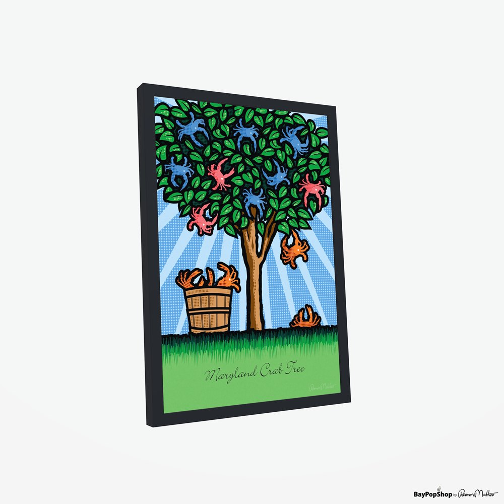 "Maryland Crab Tree" Open Edition Art Print by Ramon Matheu