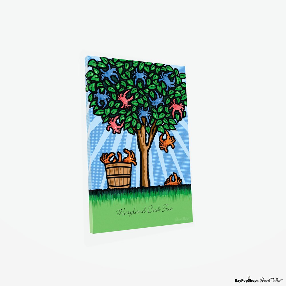 "Maryland Crab Tree" Open Edition Art Print by Ramon Matheu
